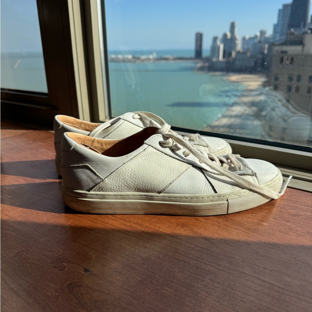 Beyene Swedish white leather sneakers